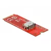 M.2 Key M naar 1 x OCuLink SFF-8612-converter DeLOCK 64106