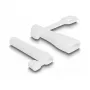 DeLOCK stofkap voor USB Type-A-stekker en Apple Lightning-stekker, set 2 stuks wit