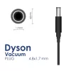 Akyga AK-PD-07 oplader voor Dyson V10 / V11 / V15 stofzuiger, 30,45 V / 1,1 A, 33,5 W, 1,8 m