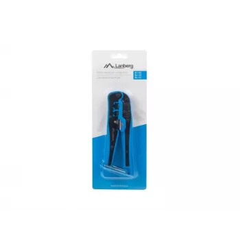 Lanberg NT-0202 Krimptang voor RJ45/RJ12/RJ11, zwart/blauw
