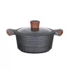 Keukengerei Resto Kitchenware Capella 2,6 L rond zwart hout