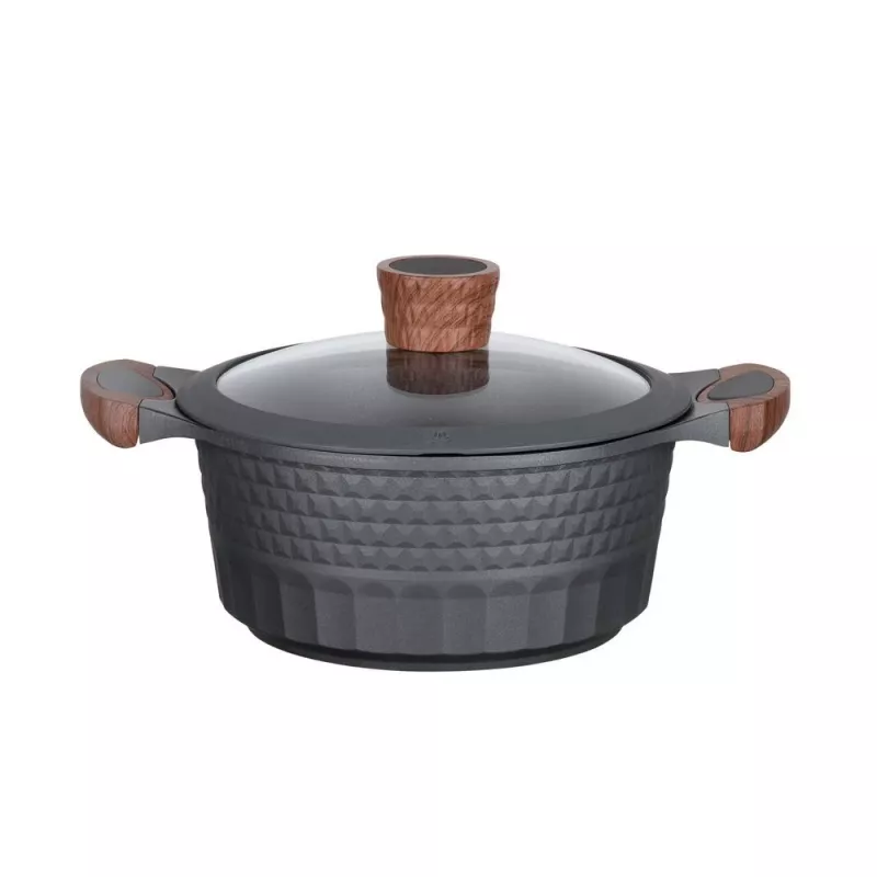 Keukengerei Resto Kitchenware Capella 2,6 L rond zwart hout