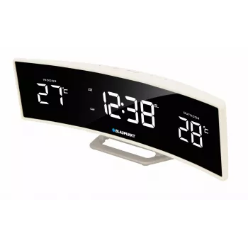BLAUPUNKT CR12WH FM-wekker met temperatuur