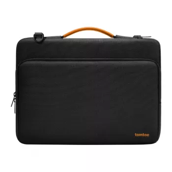 Tomtoc Defender-A40 laptoptas (zwart) voor notebooks tot compatibele formaten