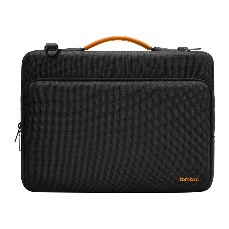 Tomtoc Defender-A40 laptoptas (zwart) voor notebooks tot compatibele formaten