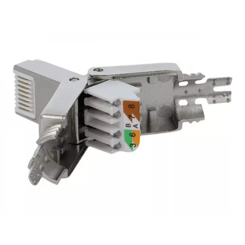 Kabelverbinder DeLOCK 86477 RJ-45 grijs