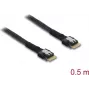 DELOCK PCIe 4.0 slim SAS SFF-8654 4i kabel 0,5 m
