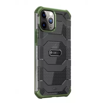 Schokbestendige hoes Devia Vanguard voor iPhone 12 mini, groen