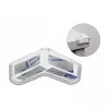 Kantbescherming zelfklevend DeLOCK 40 x 40 x 13 mm transparant
