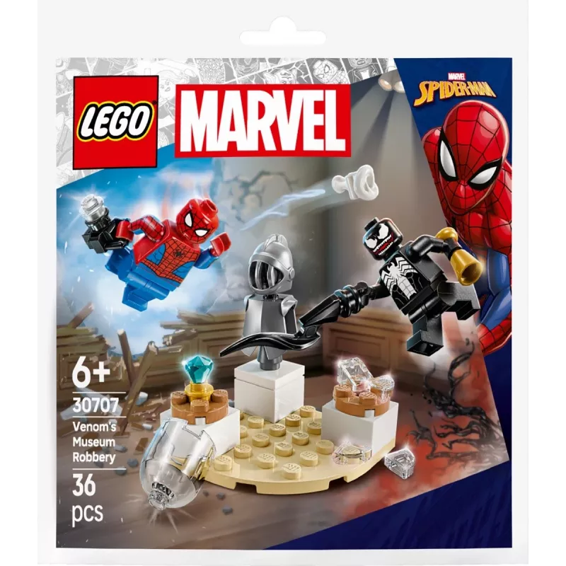 Constructiespeelgoed LEGO Venoms museumroof polybag-set 30707 – Marvel Super Heroes, kleine verzamelset