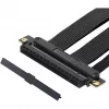 SilverStone SST-RC05-220 PCIe 4.0 x16 riserkabel, 22 cm, zwart