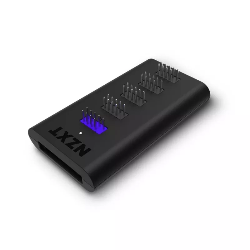 NZXT interne USB 2.0-uitbreidingshub Gen 3 - zwart