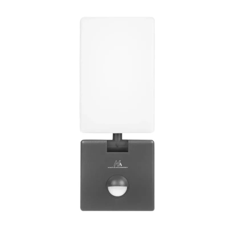 LED-schijnwerper MACLEAN MCE516 met PIR-bewegingsmelder, 50W, grijs