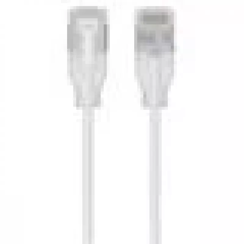 Netwerkkabel Ubiquiti UACC-Cable-Patch-EL-C6A-0.3M-W RJ-45 Cat6a 0,3 m transparant wit