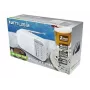 Draagbare radio Muse M-025 RW — analoge FM/MW, wit, op batterijen, externe antenne