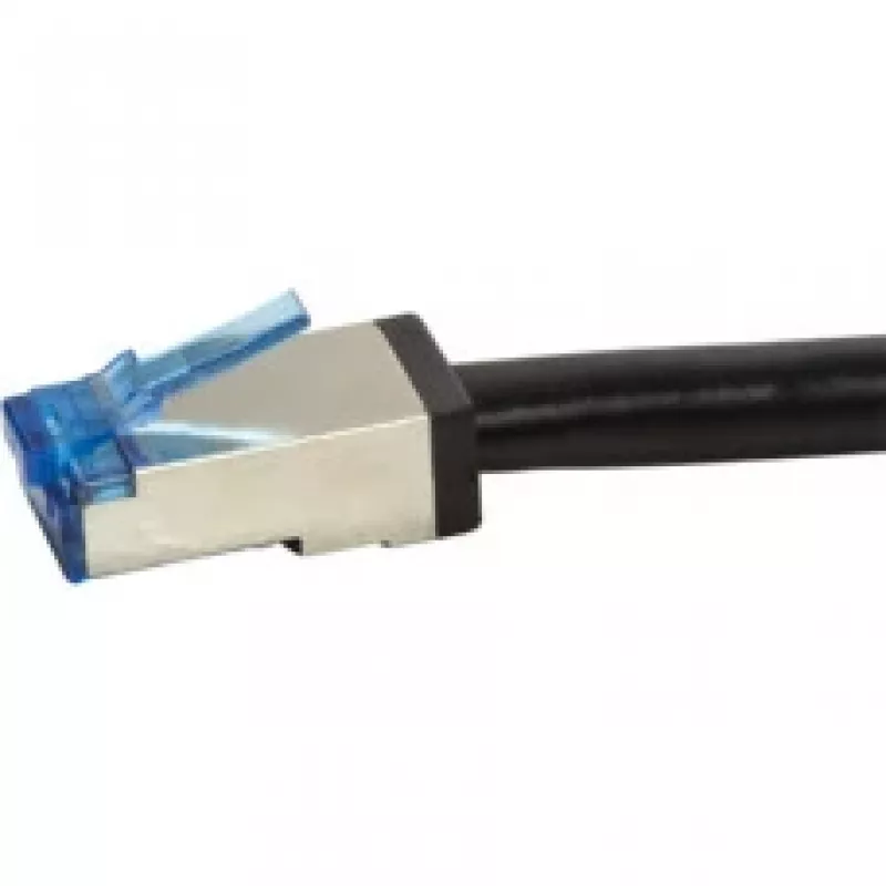 Netwerkkabel LogiLink CQ7093S RJ-45 Cat6a 10 m zwart