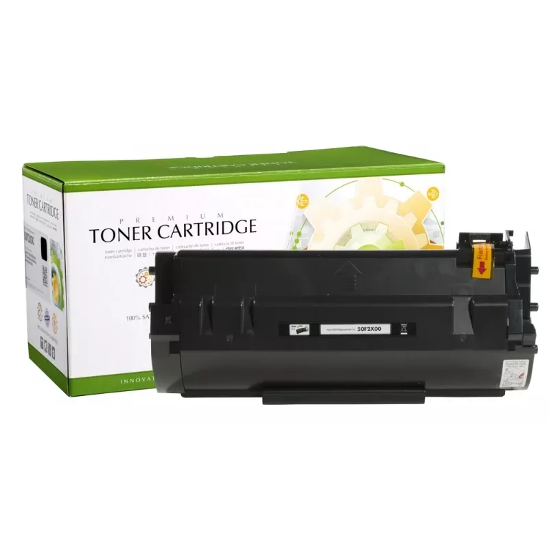 Compatibel Static-Control Lexmark 502X zwart, 10000 p. (50F2X00)