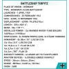 COBI 4839 Historical Collection bouwblokkenset slagschip Tirpitz, 2810 elementen, 1:300