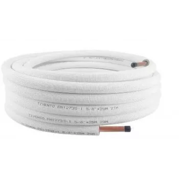 Koperen buis in 1/4 coil 25 m Tivento Flex