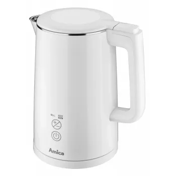 Elektrische waterkoker AMICA 1,5 L 2200 W zilver