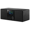 Internetradio JVC RA-E981B — Wi‑Fi- & Bluetooth-streaming, DAB+, FM, 2x5W, 40 zendergeheugens, USB, AUX, LCD-display