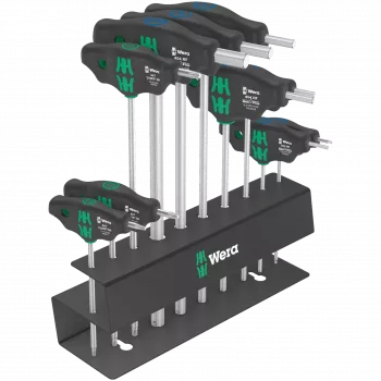 Wera Bicycle Set 6 T-greep-sleutelset, 10-delig, in opbergbox (05004174001)