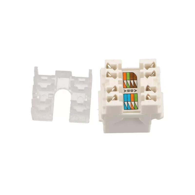 Extralink EX.9540 kabelverbinder RJ45 wit kunststof
