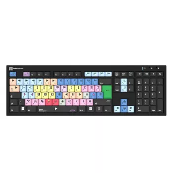 Logickeyboard Avid Media Composer+ LogicLight voor pc/zwart