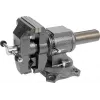 Bankschroef YATO YT-6505, gietijzer, 10 cm spanwijdte, draaivoet, 11 kg