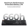 Mechanisch Full-size toetsenbord Keychron V6 Ultra 8K — QWERTY, Bluetooth, RGB, zwart