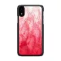 Telefoonhoesje iKins voor iPhone XR — pink lake en zwart tweekleurige beschermhoes