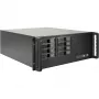 Rackmount-behuizing INTER-TECH IPC 4U-4508 Zwart — 4U server-/pc-chassis, rackmount