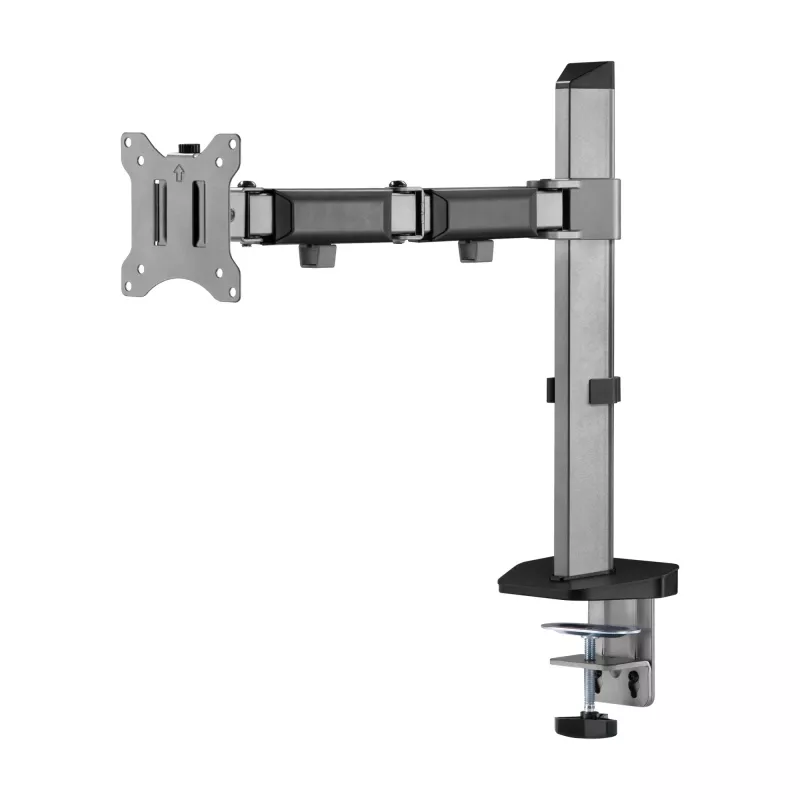 White Shark GMS-3204 Amenhotep I monitor-bureausteun, 17-32 inch, VESA 75x75/100x100, tot 9 kg, grijs
