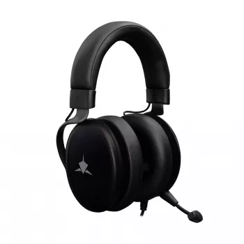 Gaming-headset White Shark GH-2540 Elephant zwart met RGB-verlichting en afneembare microfoon