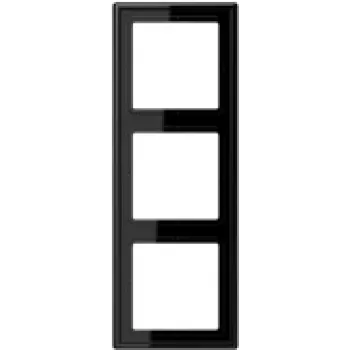 JUNG LS 983 SW - zwart - duroplast - schroefloos - JUNG - 81 mm - 223 mm