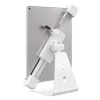 Barkan T71HL tablet-bureaustandaard met slot 7–14 inch, 360° draaibaar, wit