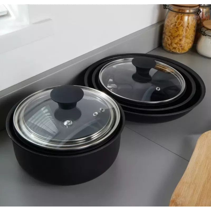Pannenset Salter BW12055IS 14-delig roestvrijstalen keukengerei