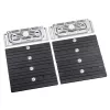 RAM-koeler-set BitsPower BP-RAMS44PS-DRGB transparant ARGB, 8 stuks