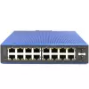 DIGITUS Industrial L2 Managed Gigabit Ethernet-switch 16x RJ-45 + 2x SFP, 12–48V DC, 8000 MAC