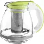 Glazen kan Lamart LT7028 groen transparant 13 cm diameter 155 mm hoogte