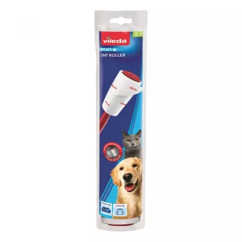 Kledingverzorgingstool VILEDA 173390 — zelfklevende dierenharenroller, breedte 52 mm, hoogte 250 mm, ergonomische handgreep