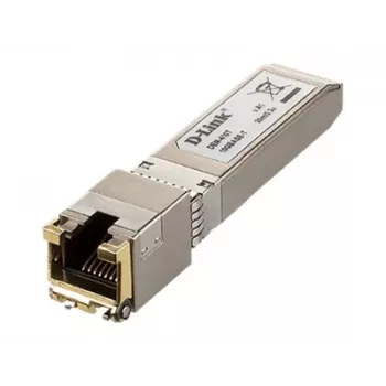 D-Link SFP+ 10GBASE-T koper-transceiver, koper, 10000 Mbit/s, SFP+, T, 30 m, 10 Gigabit Ethernet