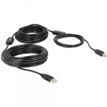USB-kabel DeLOCK 20m USB2.0-A - USB2.0-B 83557