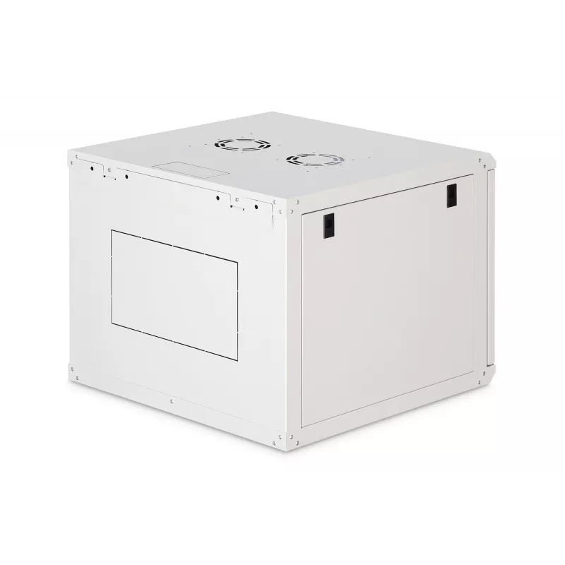 Wandgemonteerde 19-inch rackkast DIGITUS Dynamic-N DN-37106 — 9U, 600x600 mm, IP20, slot met sleutel