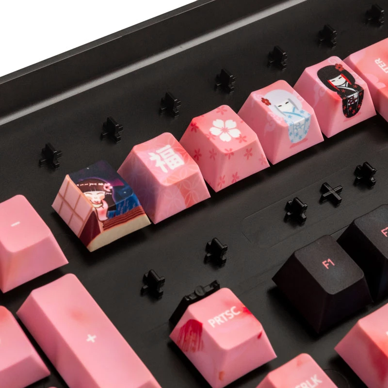 Keycap-set Traitors ZASHIKI WARASHI (UK-layout) – handgemaakte vervangende toetsenkappen