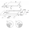 Gorenje GI6432BCWF zwart inbouw 60 cm zone-inductiekookplaat 4 zone(n)