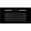 Inbouw-afzuigkap MPM MPM-54-OWS-02, 54 cm, 3-standige afzuiging, max. 626 m³/h, zwart