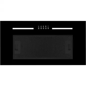 Inbouw-afzuigkap MPM MPM-54-OWS-02, 54 cm, 3-standige afzuiging, max. 626 m³/h, zwart