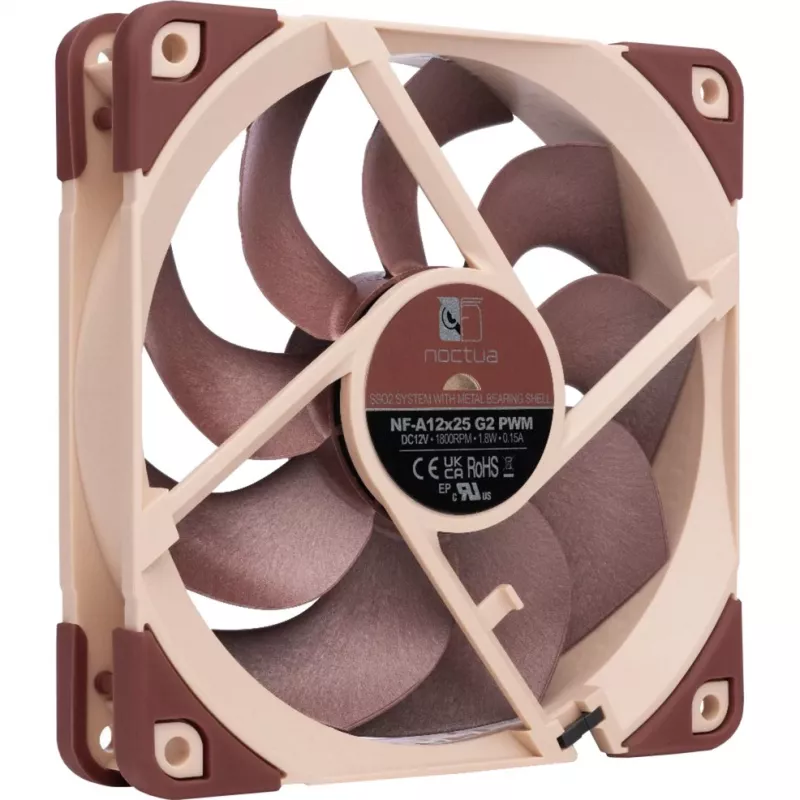 Noctua NF-A12x25 G2 PWM 120mm behuizingsventilator