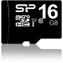 MicroSDHC-geheugenkaart Silicon Power 16GB Class 10 UHS-I U1 40 MB/s, waterdicht, zwart